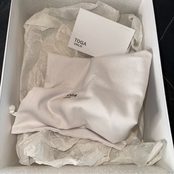 Toga Virilis Empty Box w/ Linen Bag, Tag & Tissue Paper - Original Packaging - Picture 4 of 14